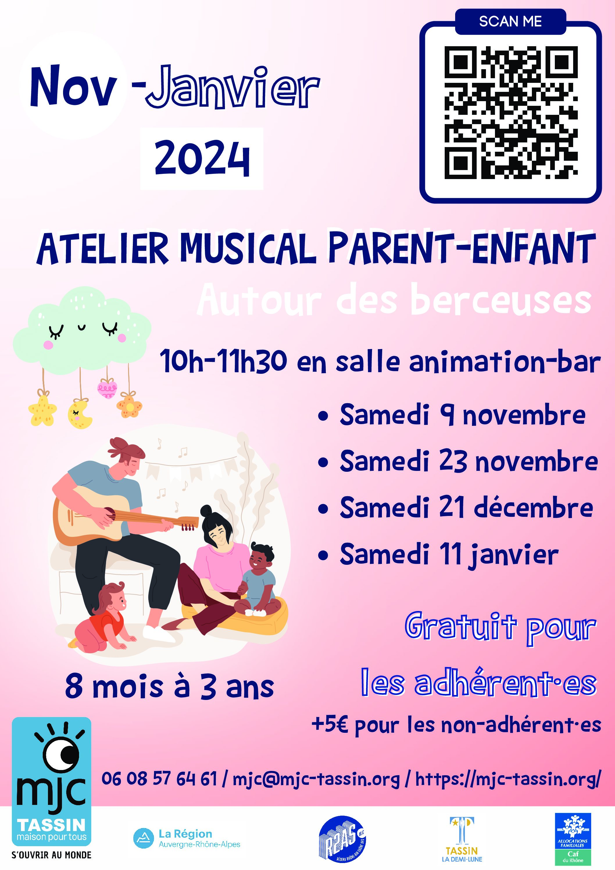 Stage Atelier musical parents/enfs