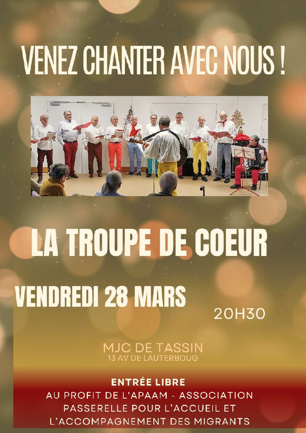Concert « La troupe de cœur »