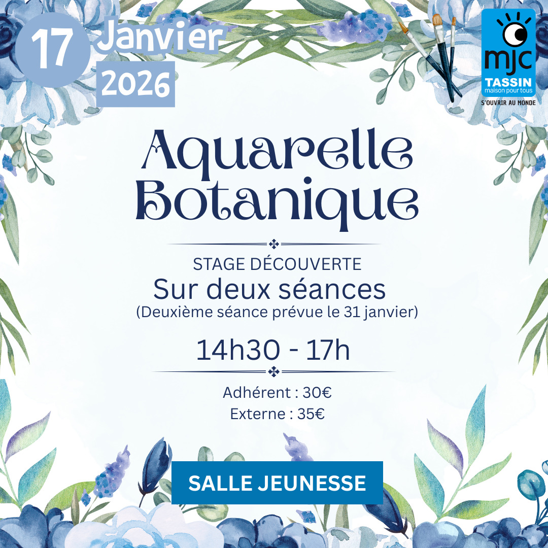 aquarelle botanique FB (stage découverte)